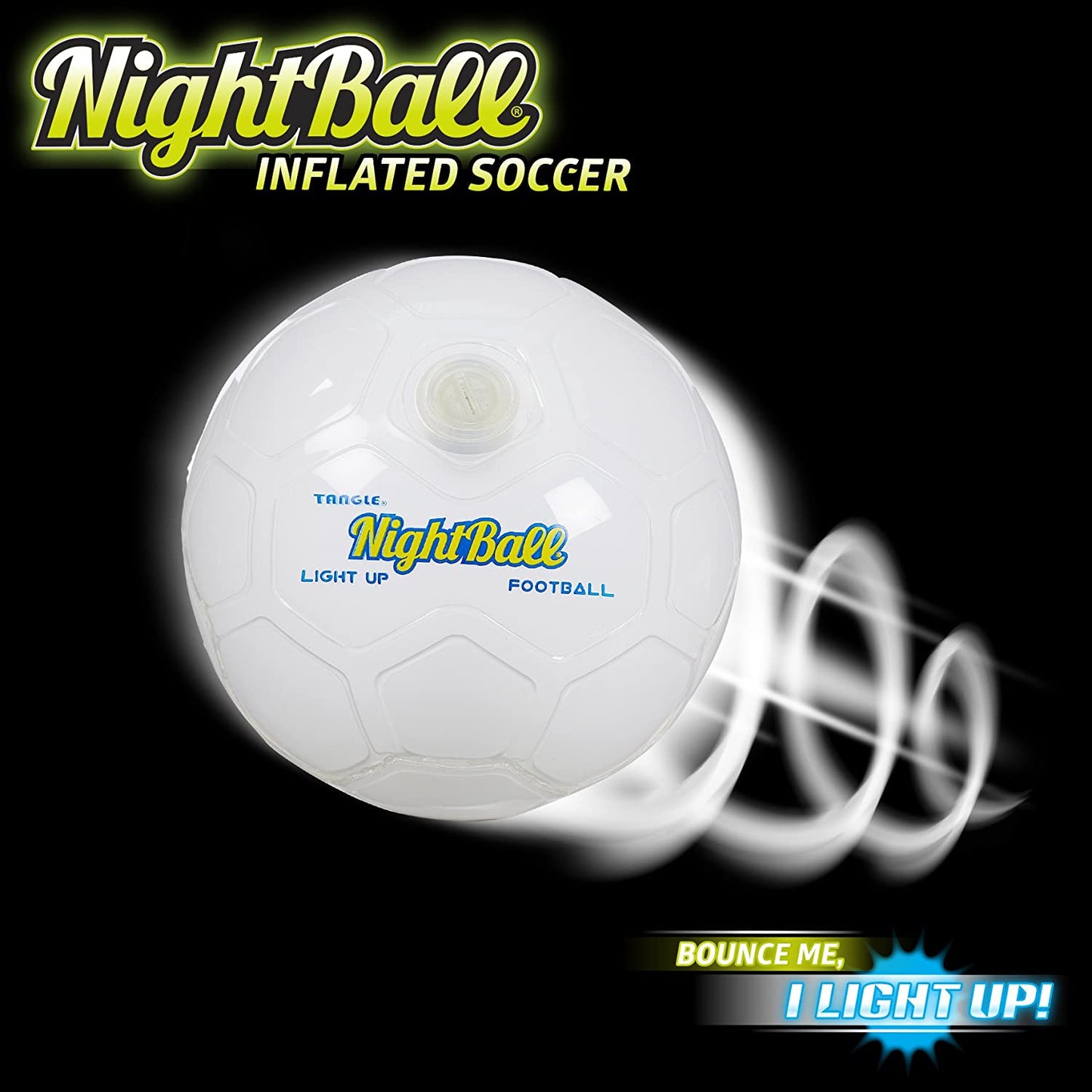 Night Soccer Ball White