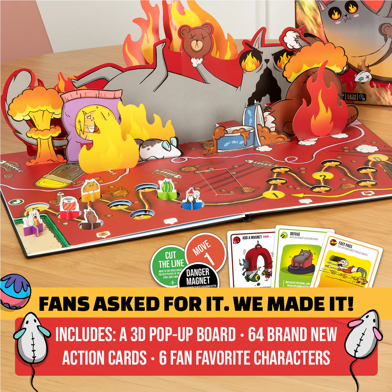 Exploding Kittens: The Board Game