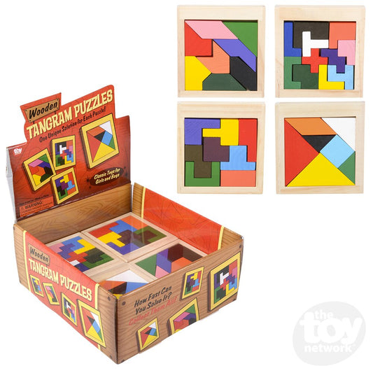Wooden Tangram Puzzles