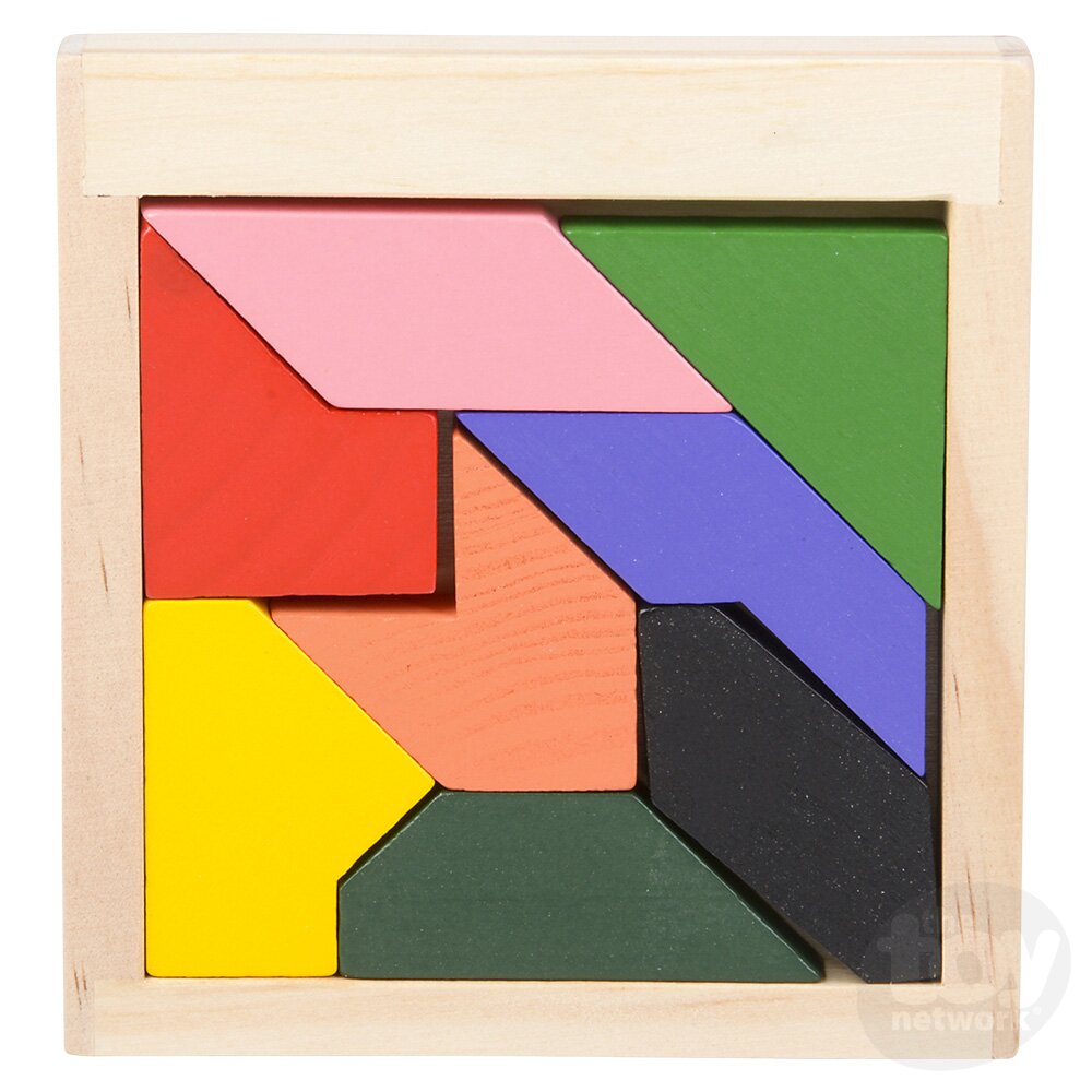 Wooden Tangram Puzzles