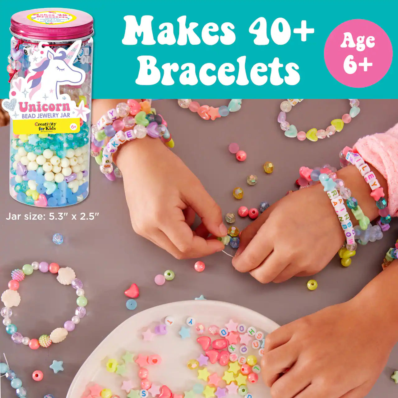 Bead Jewelry Jar