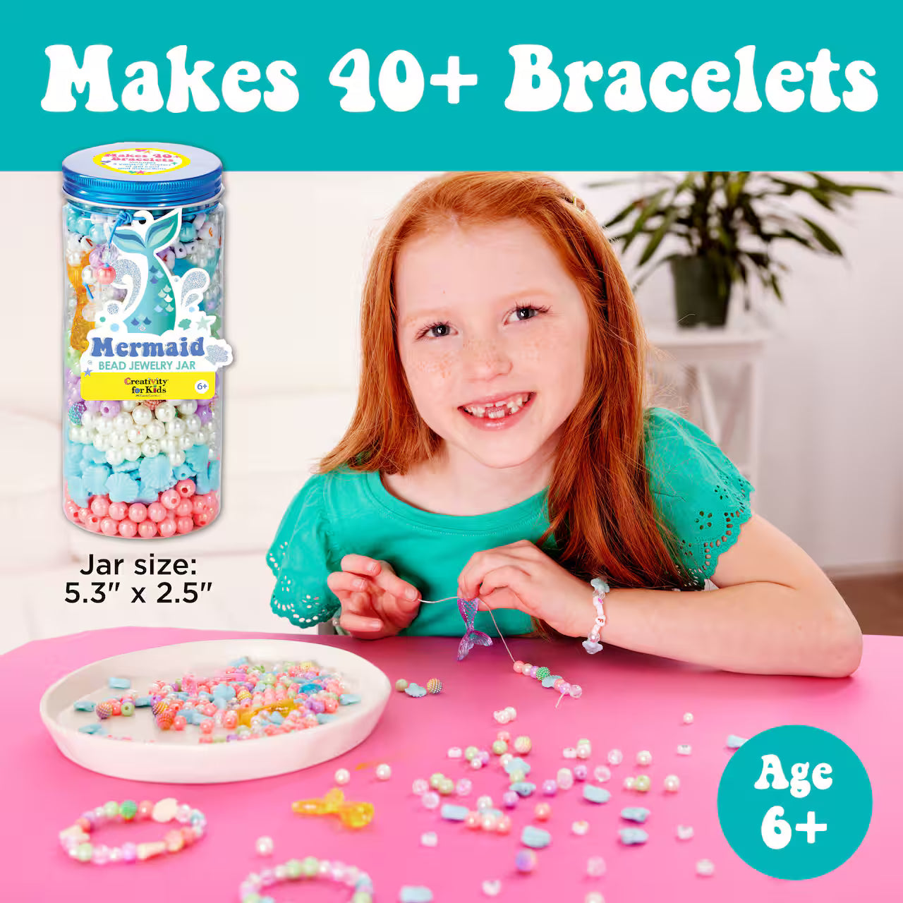 Bead Jewelry Jar