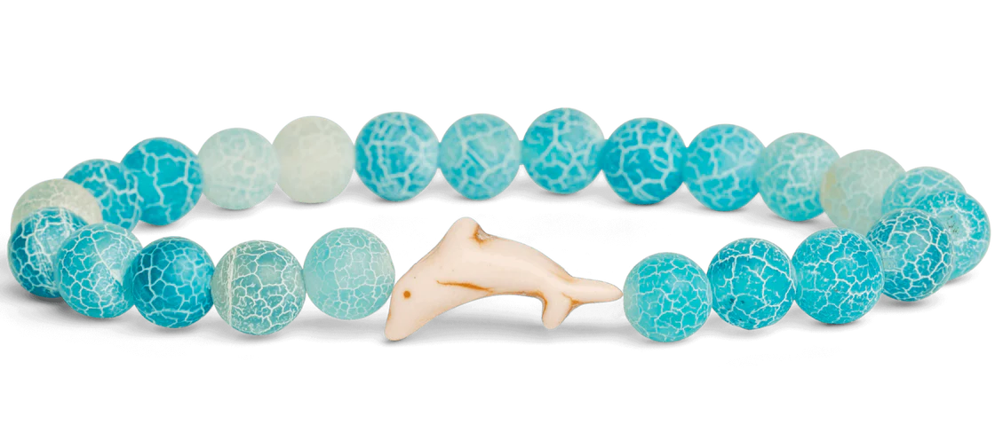 Fahlo Dolphin Aqua Blue Bracelet
