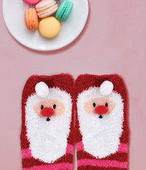 Fuzzy Holiday Socks