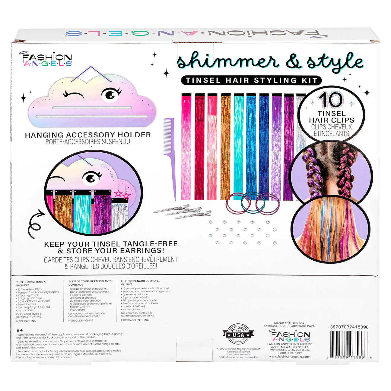 Hair Tinsel Styling Kit