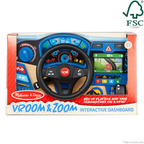 Vroom Zoom Wood Dashbrd