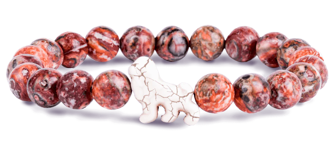 Fahlo Lion Sahara Stone Bracelet