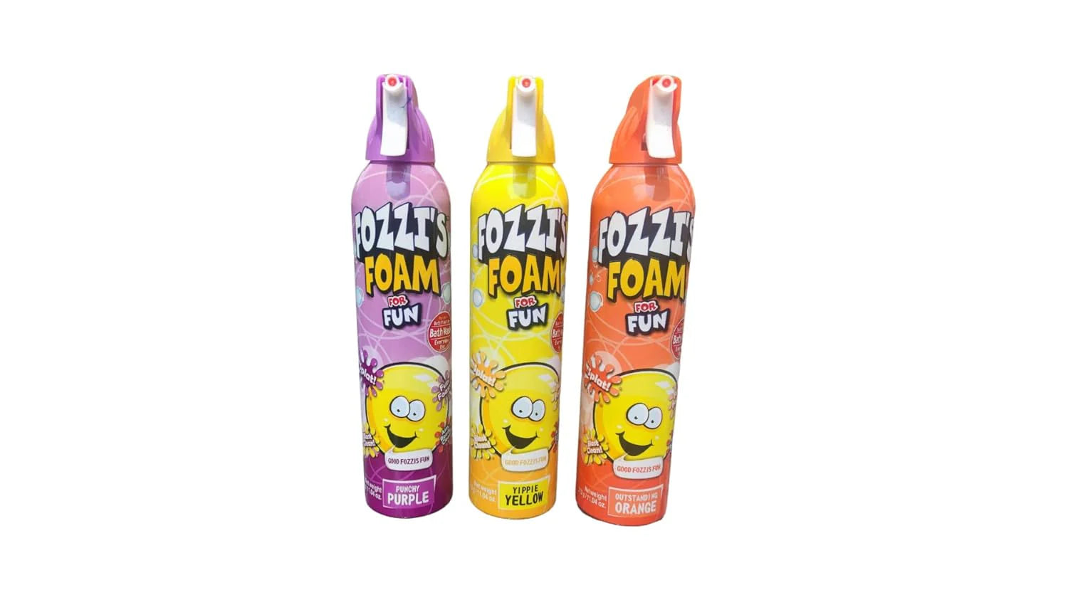 Fozzi Foam Bath Wash Asst. 1