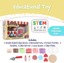 Magnetic Bake and Play Cake Set