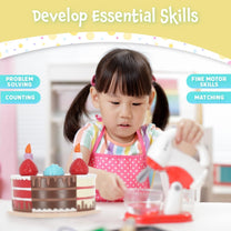 Magnetic Bake and Play Cake Set