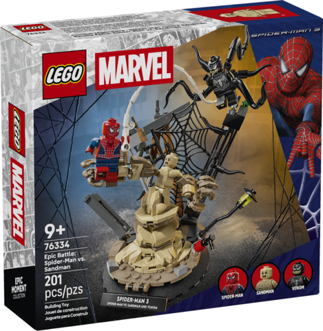 Epic Battle: Spider-Man vs. Sandman