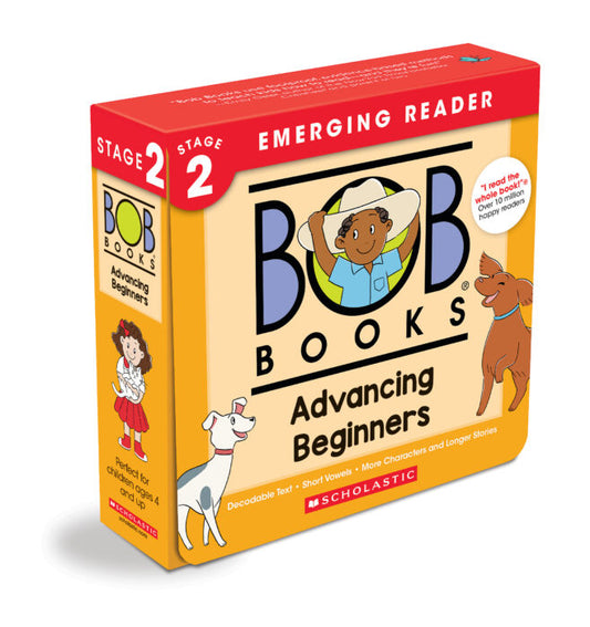 Bob Books Advancing Beginners (Stage 2 Core Set)