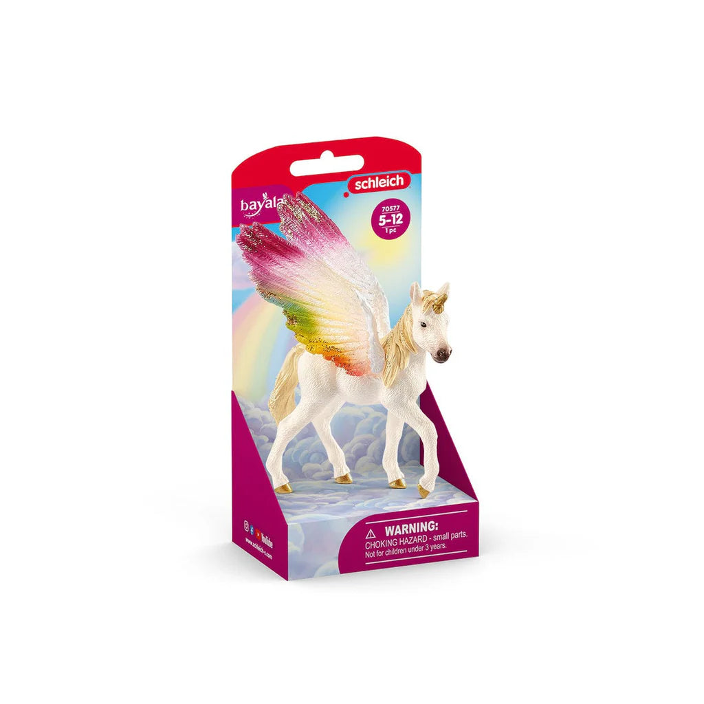Winged Rainbow Unicorn Foal