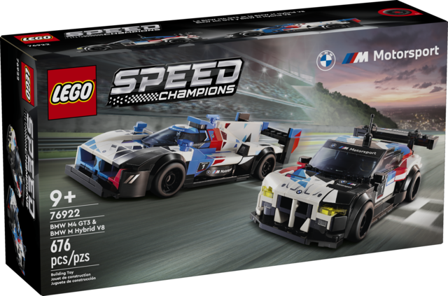 Lego Speed Champions - BMW M4 GT3 & BMW M Hybrid V8