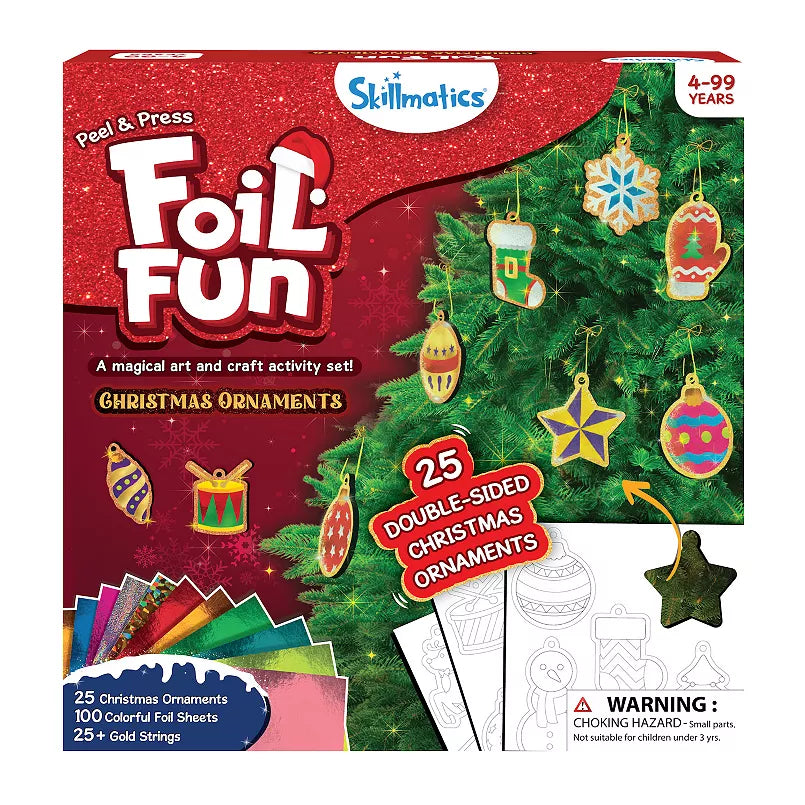 Foil Fun Christmas Ornaments