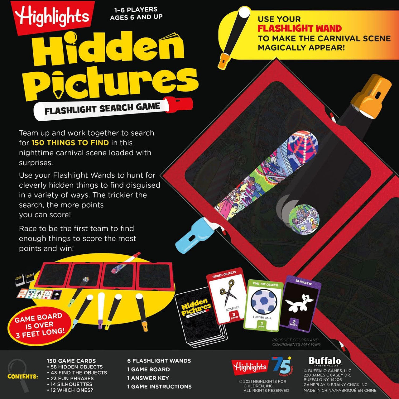 Hidden Pictures Flashlight Search Game