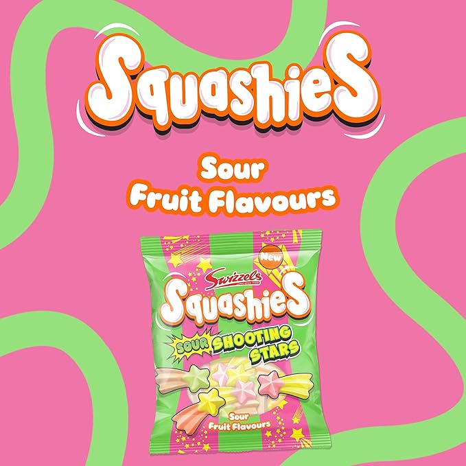 Squashies Sour Shooting Stars