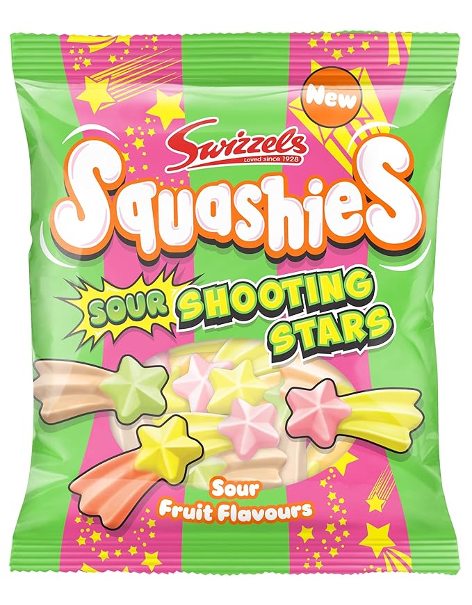 Squashies Sour Shooting Stars