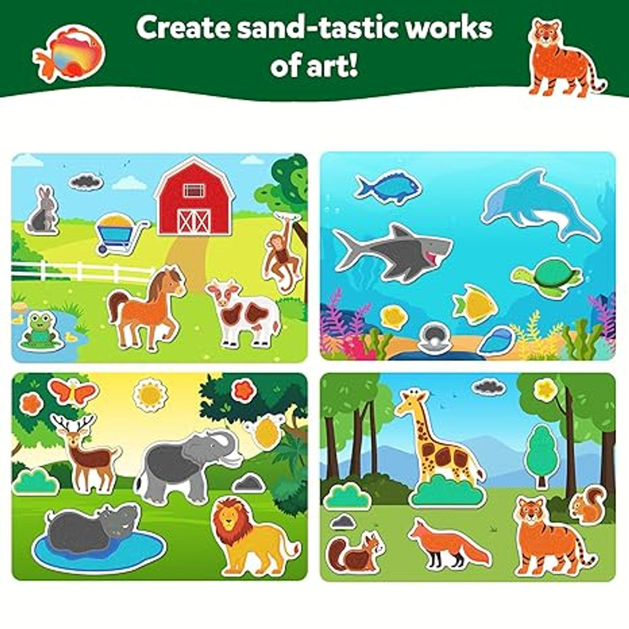 Sandtastic Art - Animals