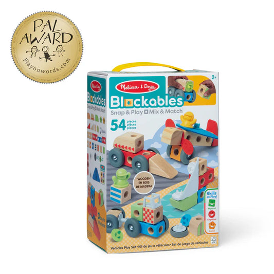 Blockables Vehicles Play Set
