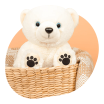 Fahlo Polar Bear Plush