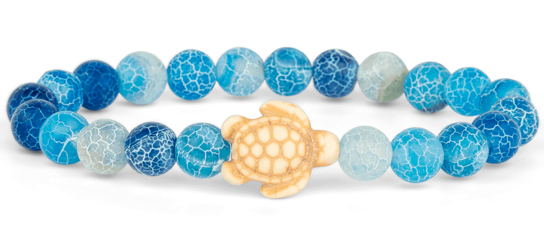 Fahlo Sea Turtle Aqua Blue Bracelet
