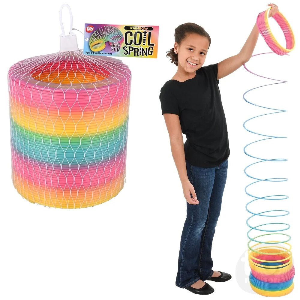 Jumbo Rainbow Coil Spring