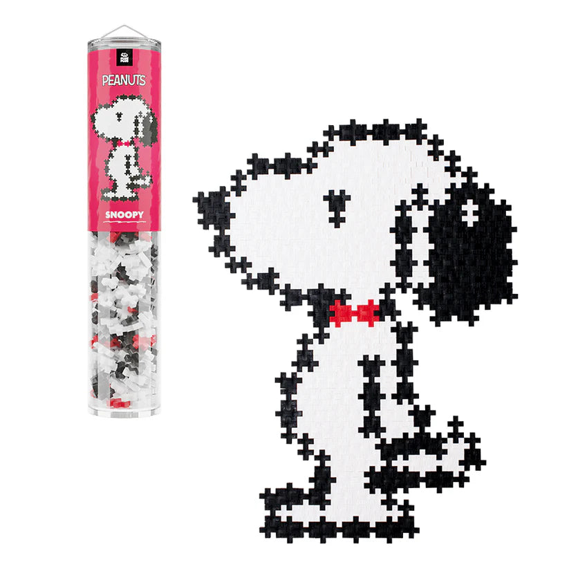 Peanuts Puzzle By Number Tubes