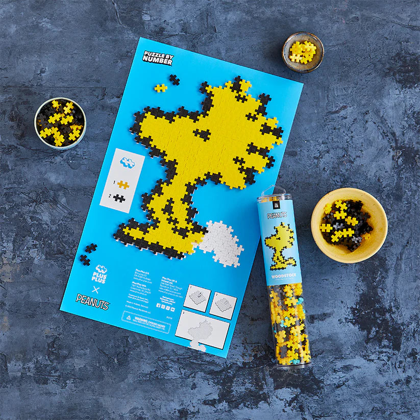 Peanuts Puzzle By Number Tubes