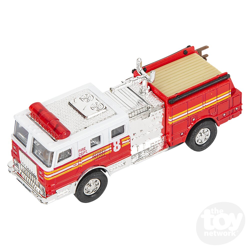 Pull Back Firetruck