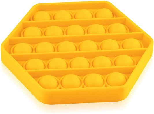 Popit Hexagon Yellow-1