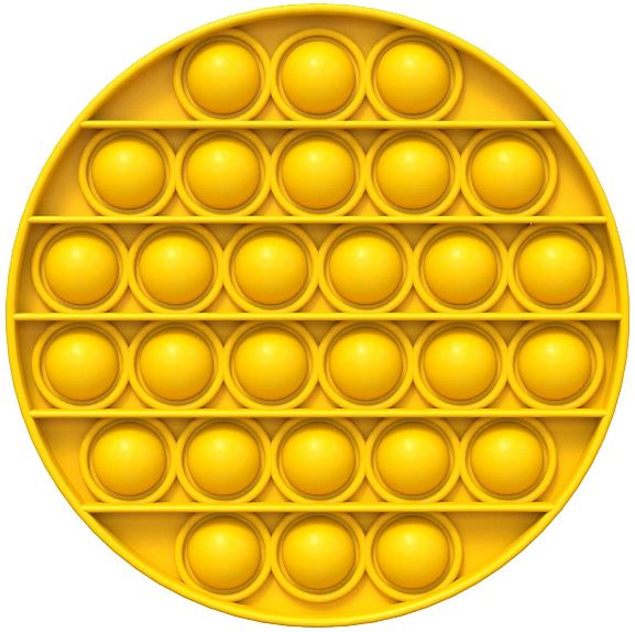 Popit Round Yellow-2