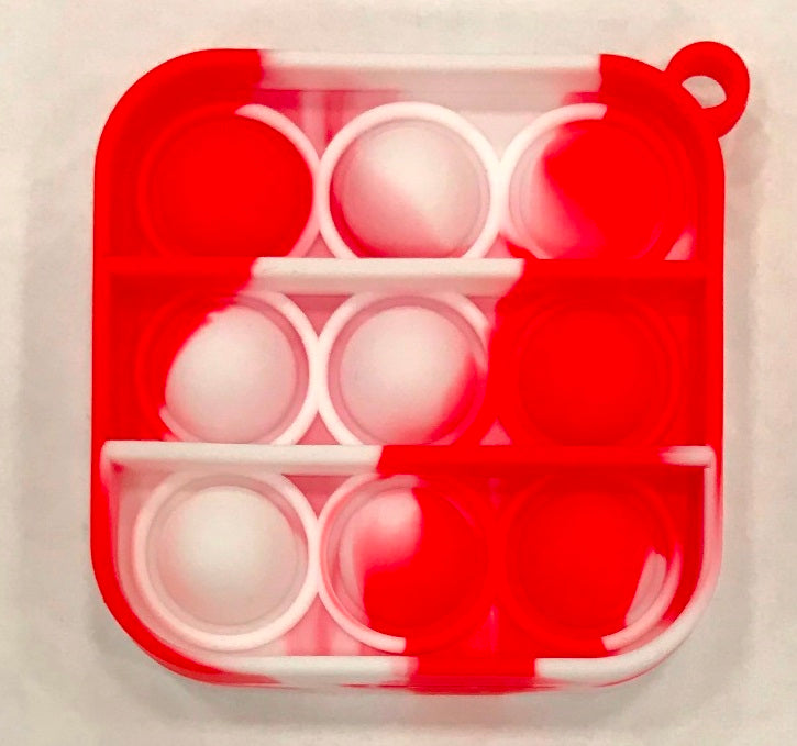 Popit 9 Button Red White-1
