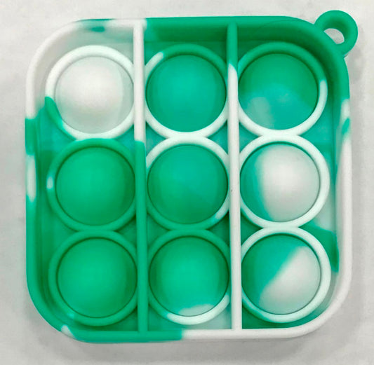 Popit 9 Button Green Whte-1