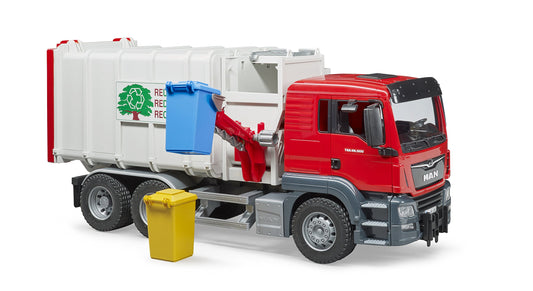 Loading Recycling Truck