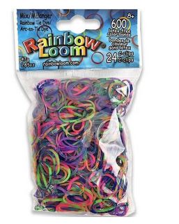 Rainbow Tie Dye Mix Bands-1