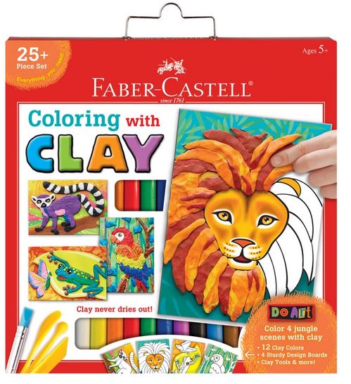 Do Art Coloring with Clay-1