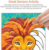 Do Art Coloring with Clay-4