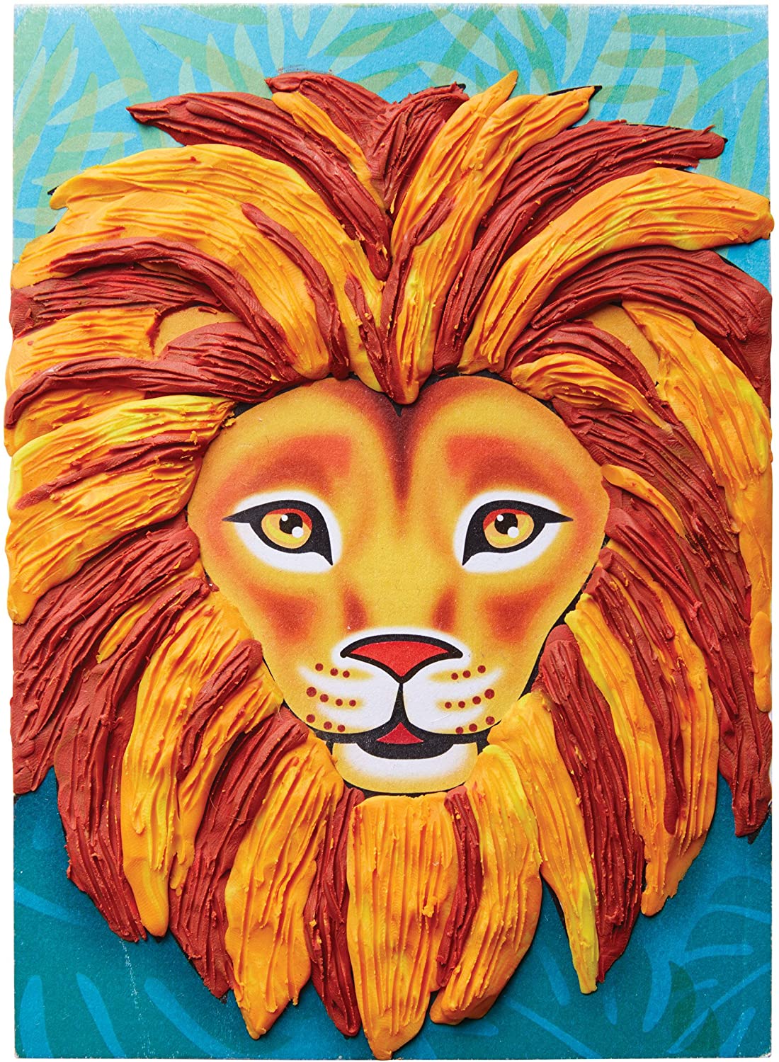 Do Art Coloring with Clay-9