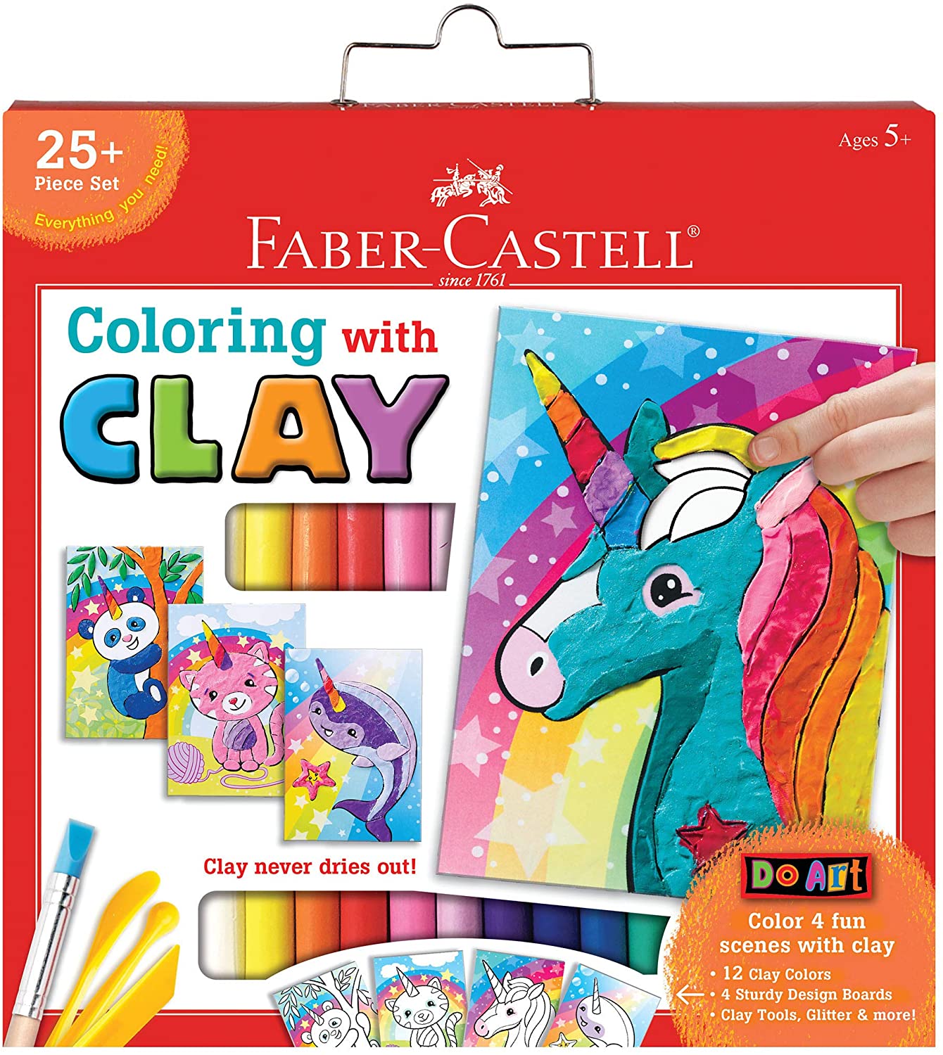 Coloring Clay Unicorn-1