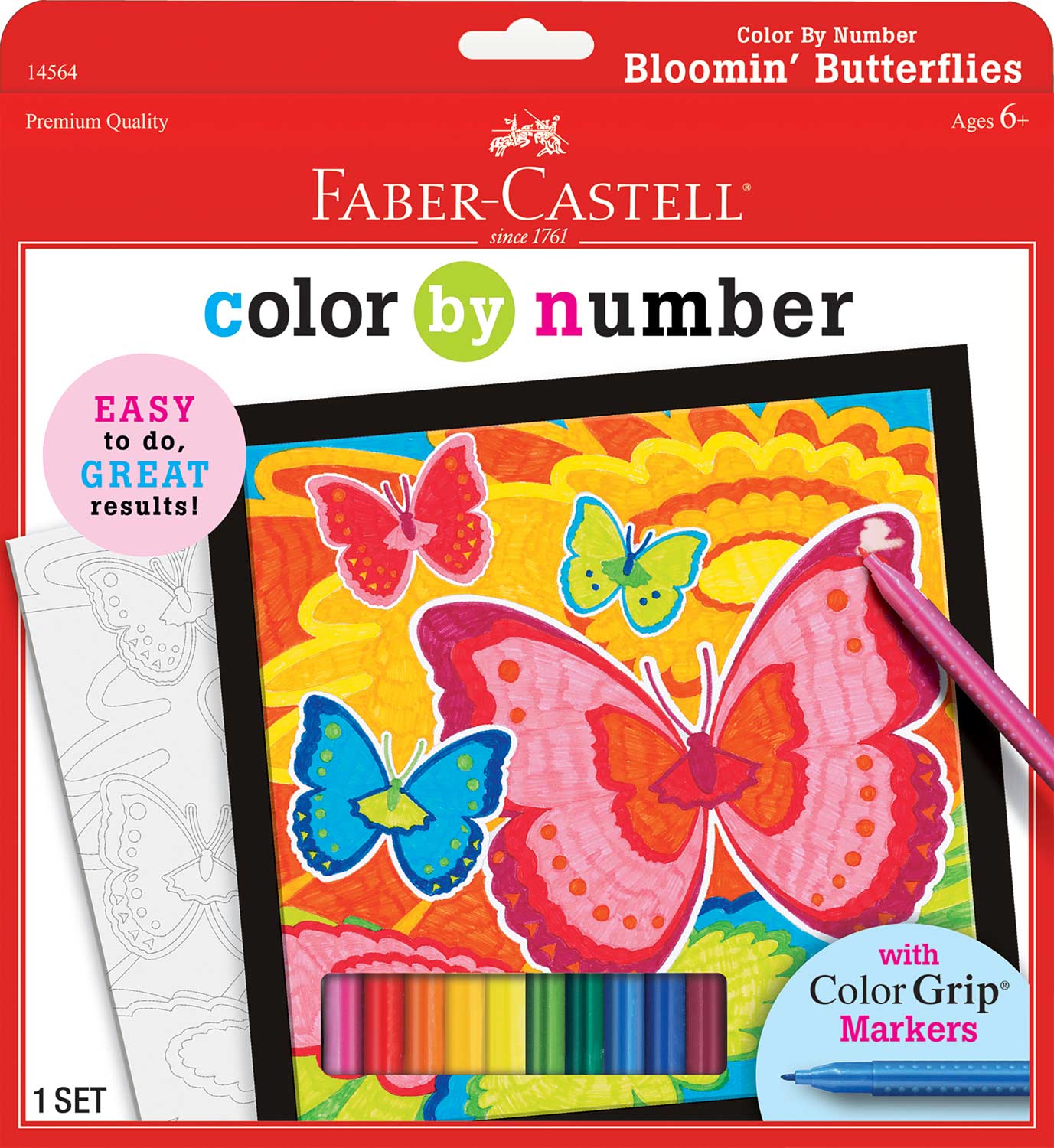 Color by Number Bloomin B-4