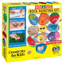Hide & Seek Rock Painting-2