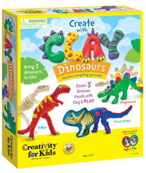 Create W/Clay Dinosaurs