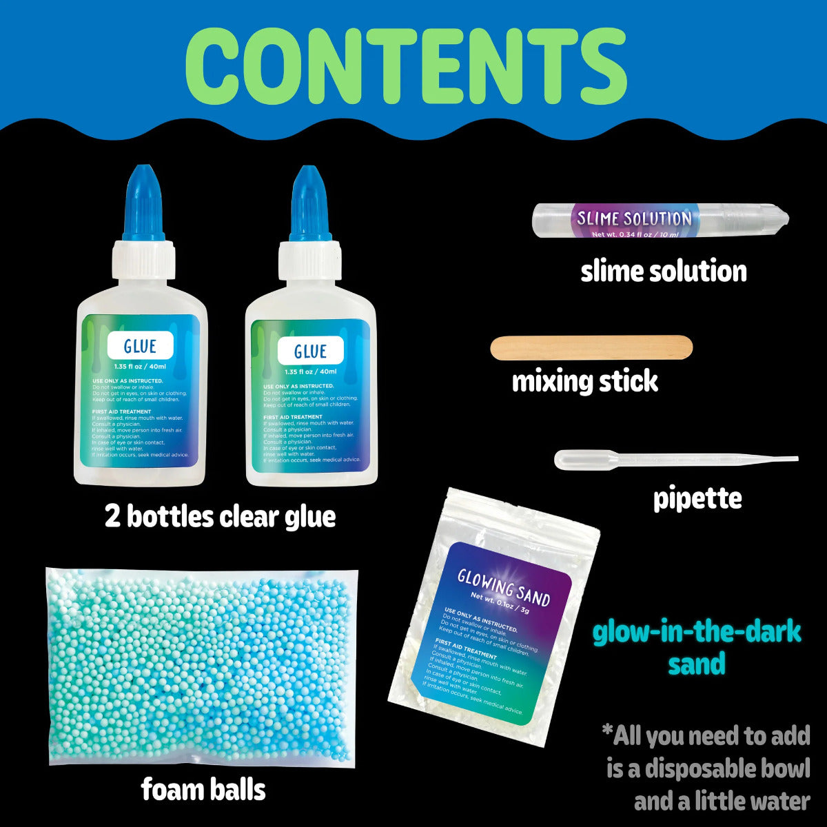 Diy Glowing Squishy Slime-3