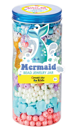 Mermaid Bead Jewelry Jar-1
