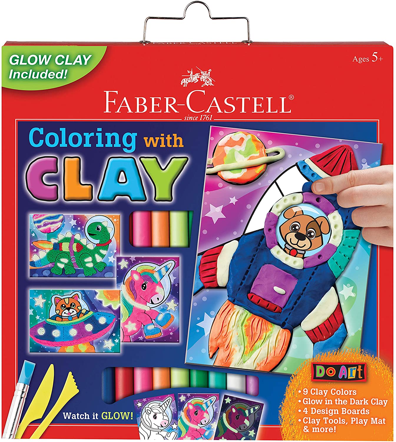 Coloring Clay Pet Space-2