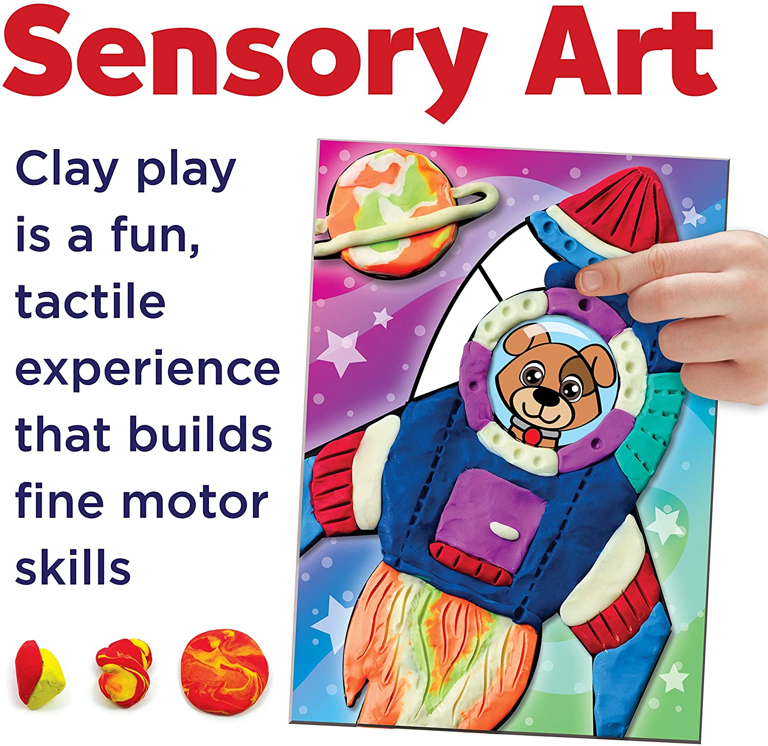 Coloring Clay Pet Space-4