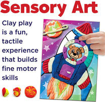 Coloring Clay Pet Space-4