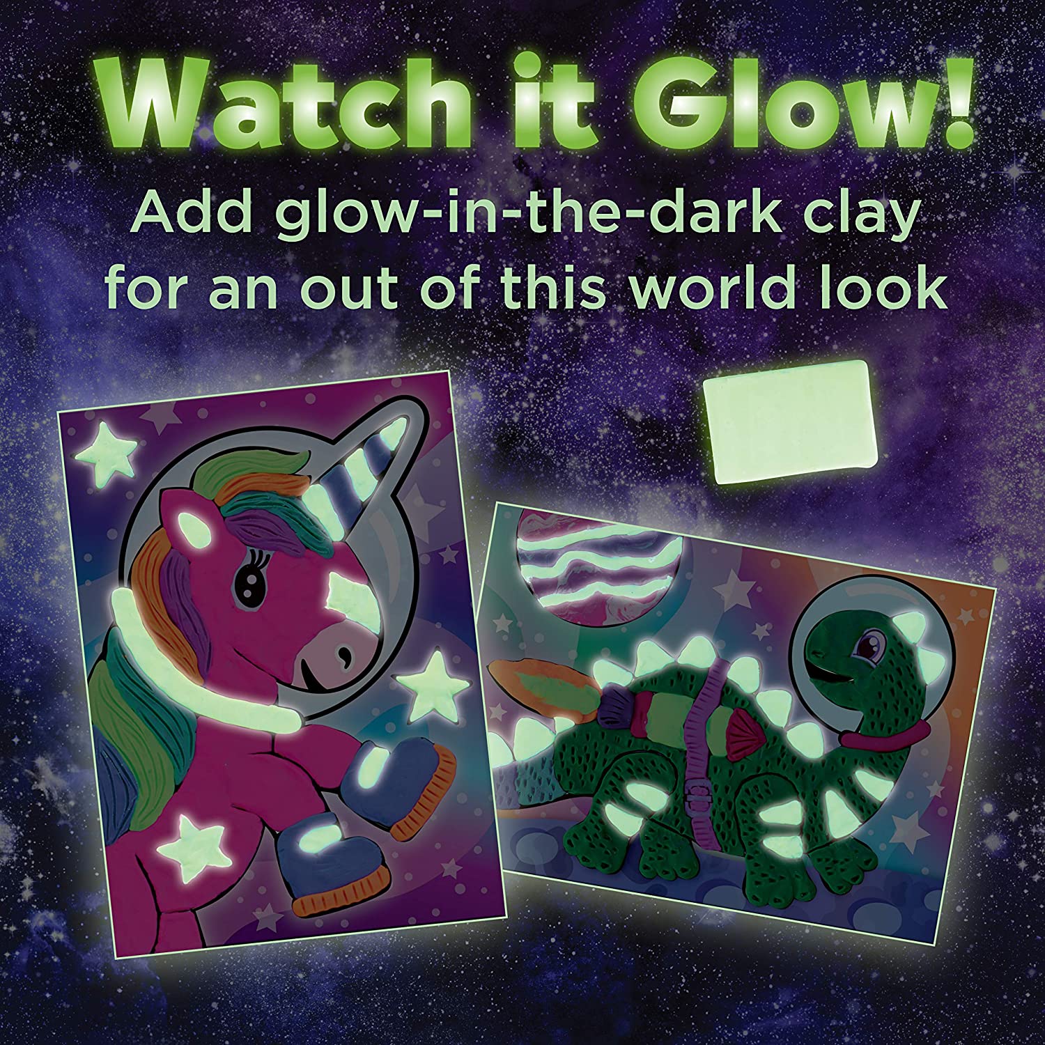 Coloring Clay Pet Space-5