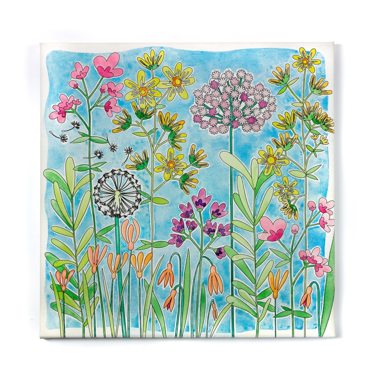 Watercolor Paint By Number Farm House-4